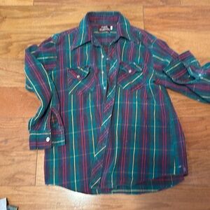 Retro flannel shirt L